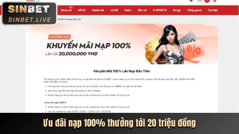 Thưởng Nạp Lại Hàng Ngày vf888